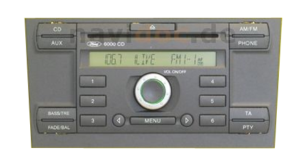 navidoc.de - Reparatur für Navigationsgerät Ford 6000 CD