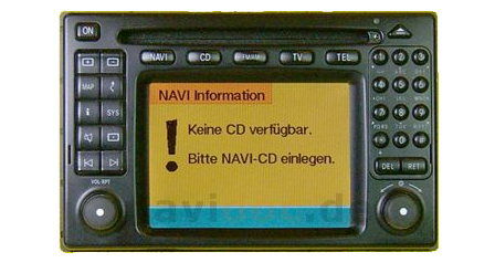 navidoc.de - Reparatur für Navigationsgerät Mercedes Benz Comand 2.0